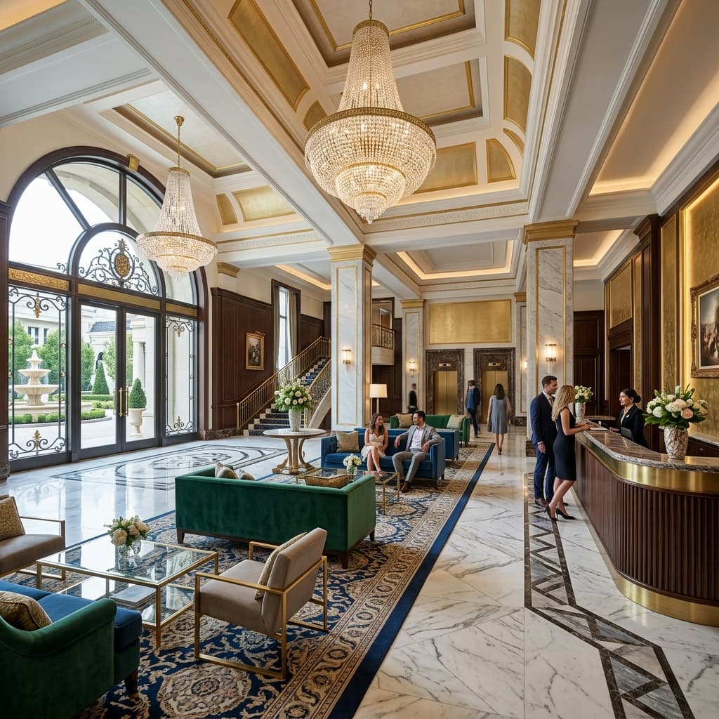 حلول أرضيات تجارية للشركات والفنادق والمستشفيات