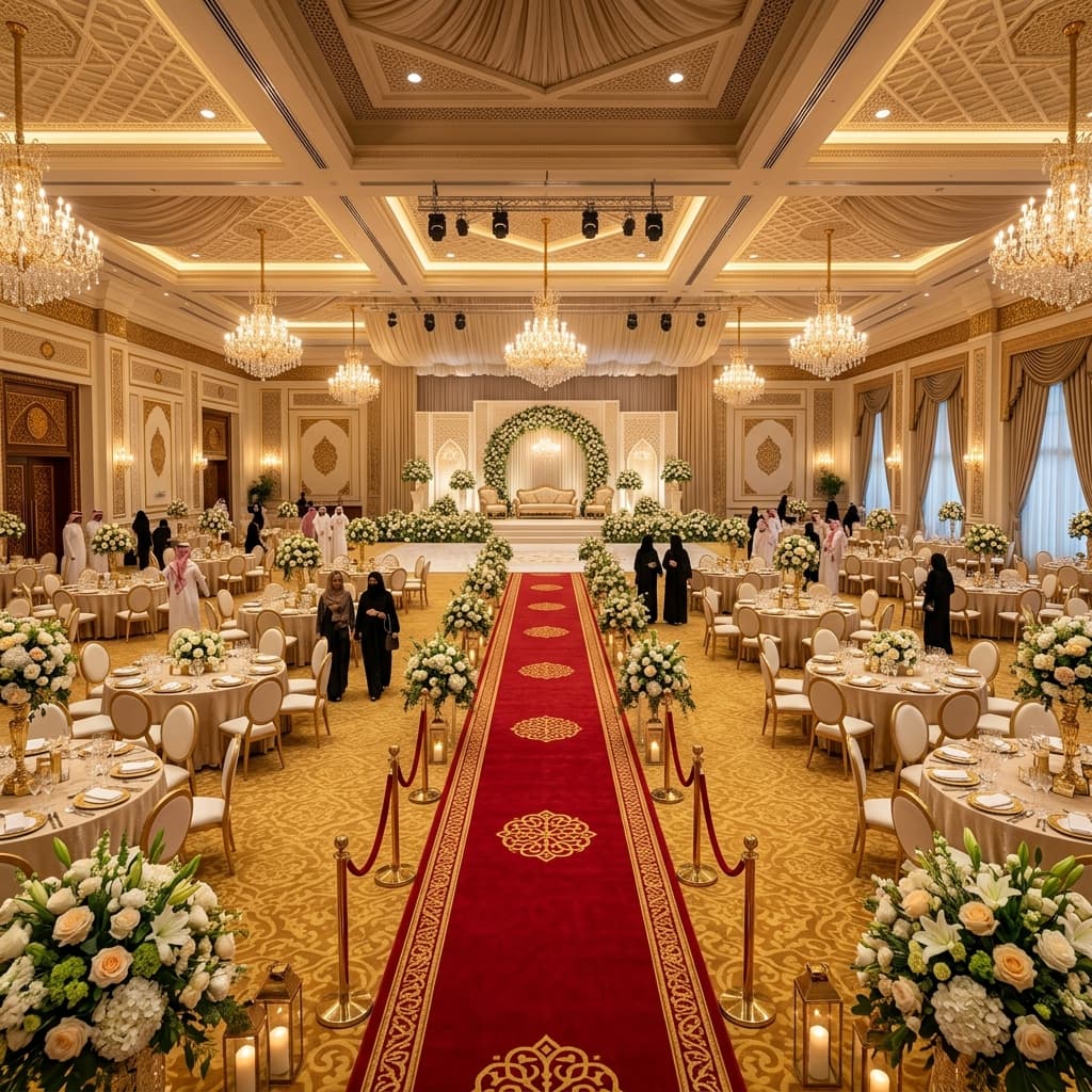 تأجير وتركيب سجاد وموكيت للمناسبات والحفلات