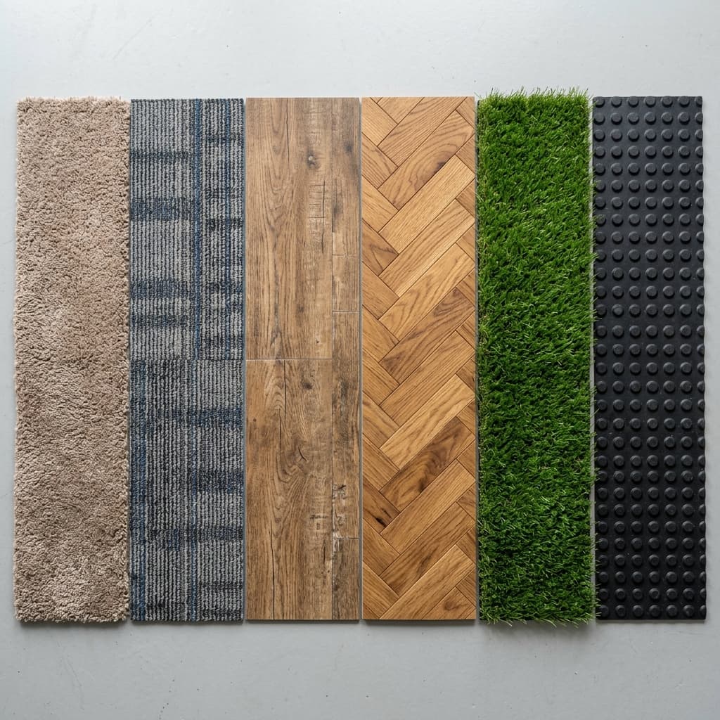 مقارنة شاملة بين جميع أنواع الأرضيات 2025 — أيها تختار؟