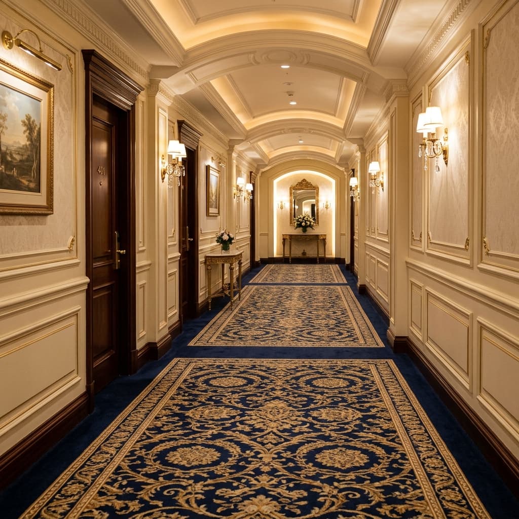 حلول سجاد وموكيت الفنادق — المواصفات والمعايير الاحترافية
