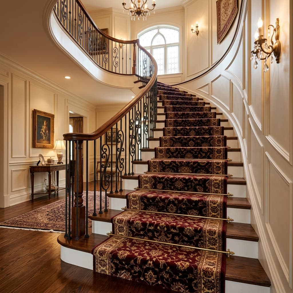 تركيب سجاد الدرج — دليل شامل مع الأسعار والأنواع