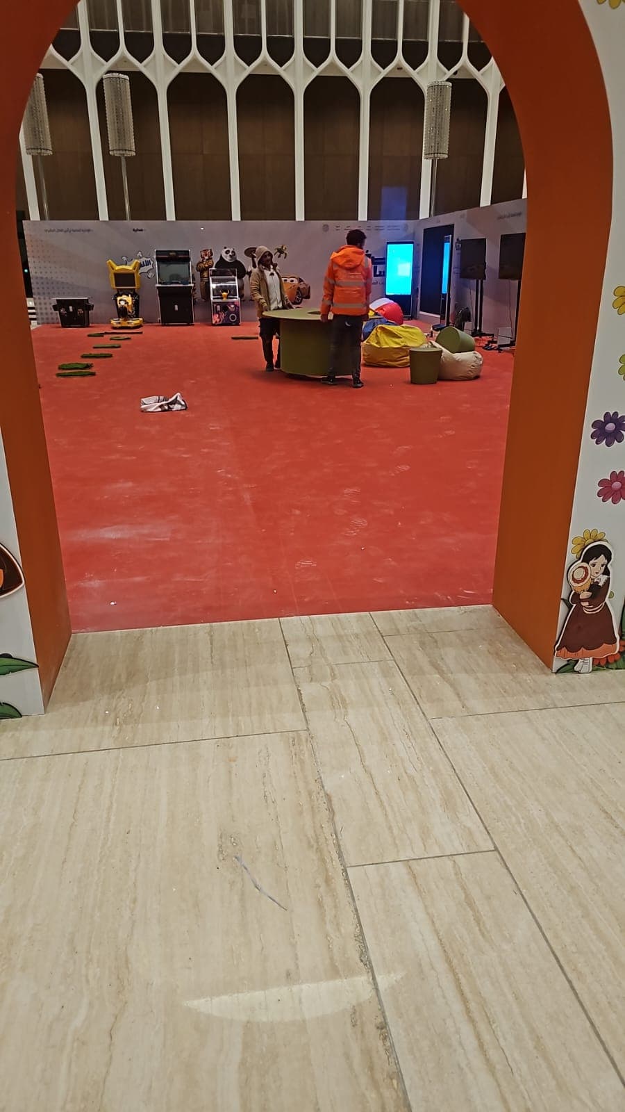 أرضيات باركيه في مكتب تنفيذي